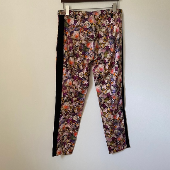 Topshop Hydra Floral Skinny Cigarette Ankle Pants - Picture 7 of 8